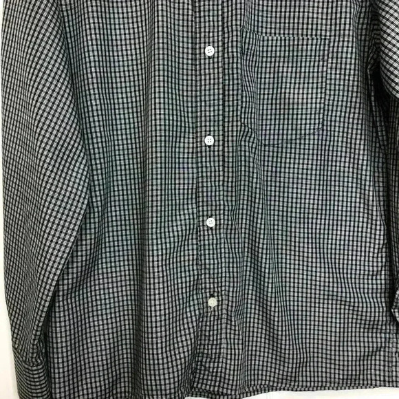 Black & White Dress Shirt Size Large - Picture 3 of 16
